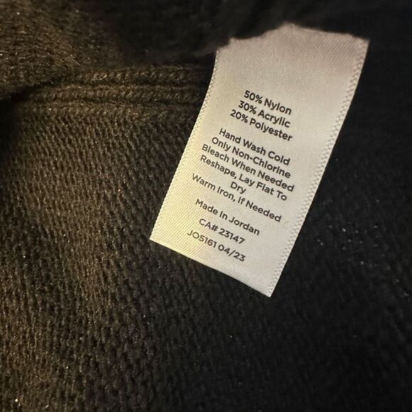 Talbots oversized black sweater- size xs - Picture 5 of 6